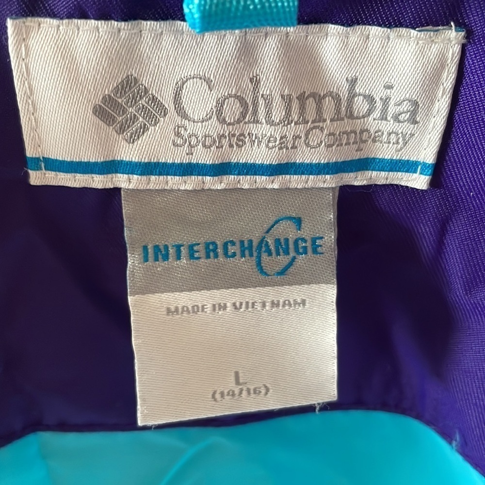 COLUMBIA Nylon Lightweight Jacket Size Large - Picture 10 of 14